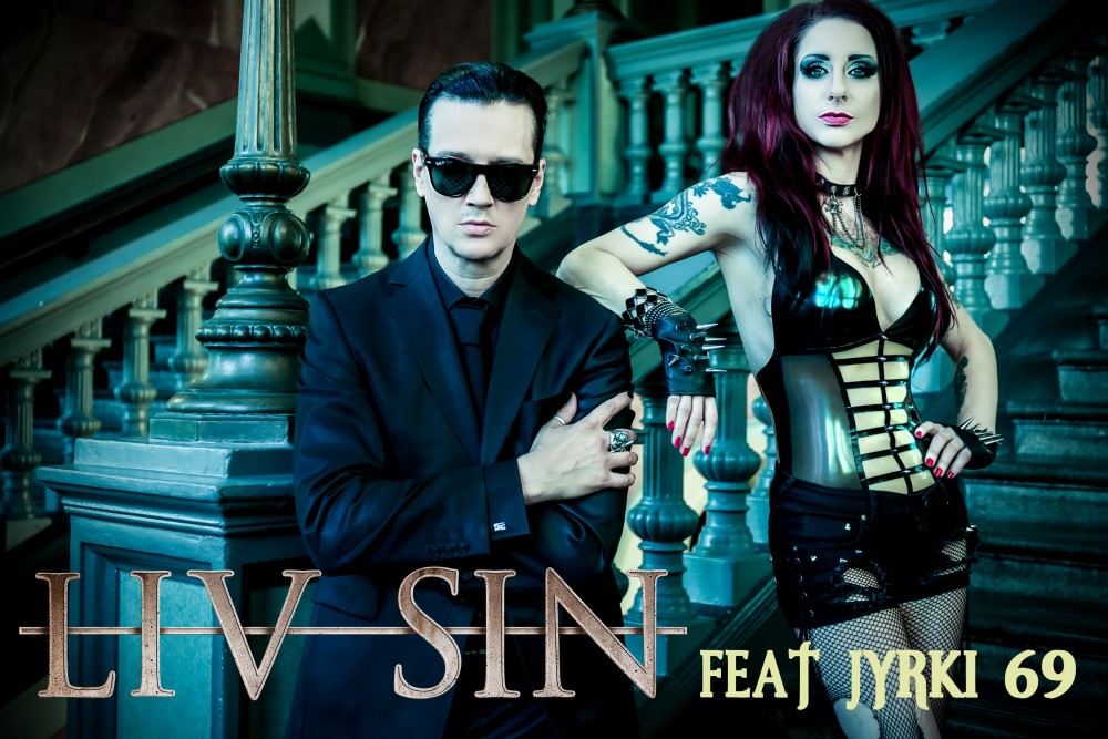 LIV SIN, nouveau clip video avec Jyrki 69 (The 69 Eyes) !