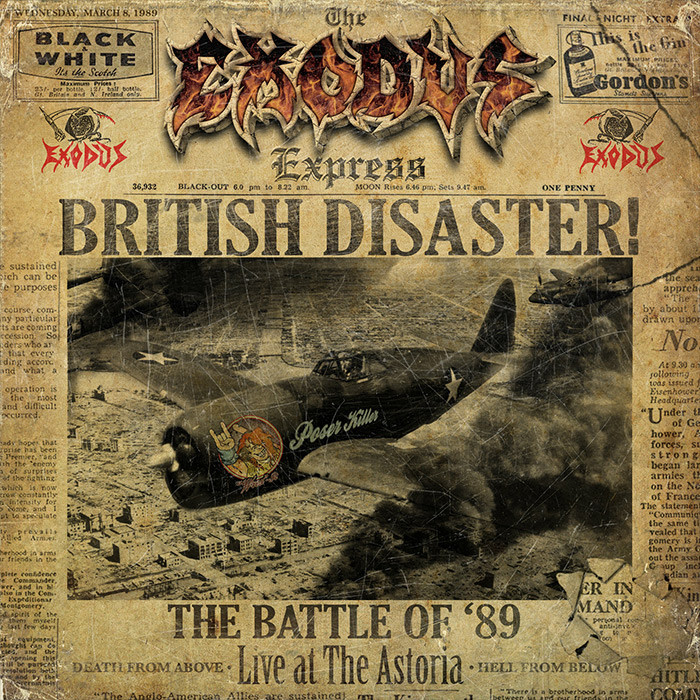 British Disaster The Battle Of 89 (Live At The Astoria)  par Exodus
