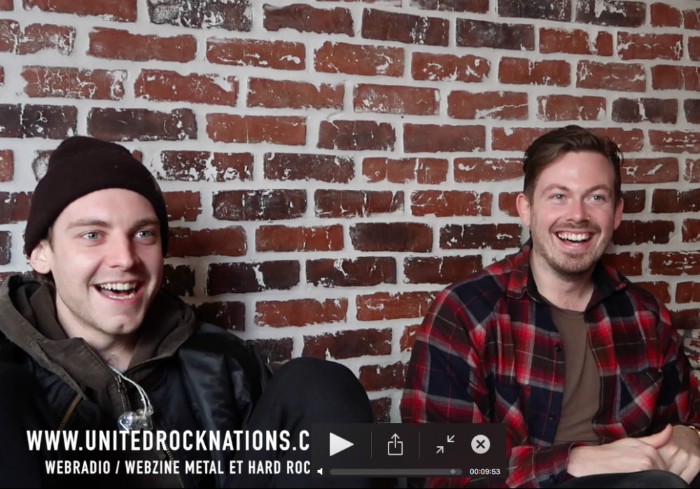 LOWER THAN ATLANTIS, l'interview promo de ''Safe in Sound'' 
