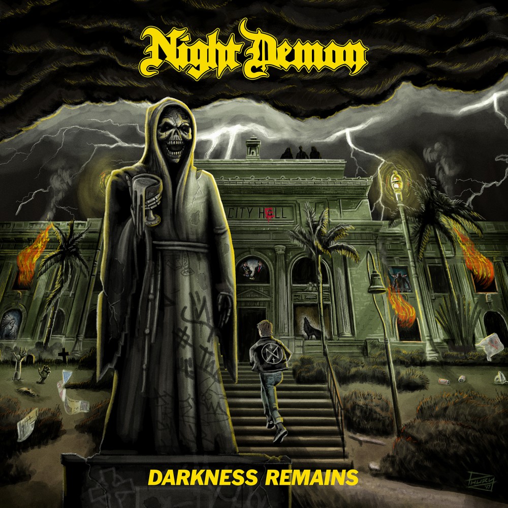 Album Darkness Remains par NIGHT DEMON