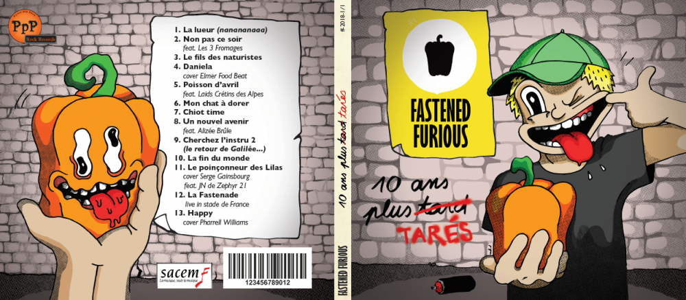 Album 10 Ans Plus Tarés par FASTENED FURIOUS