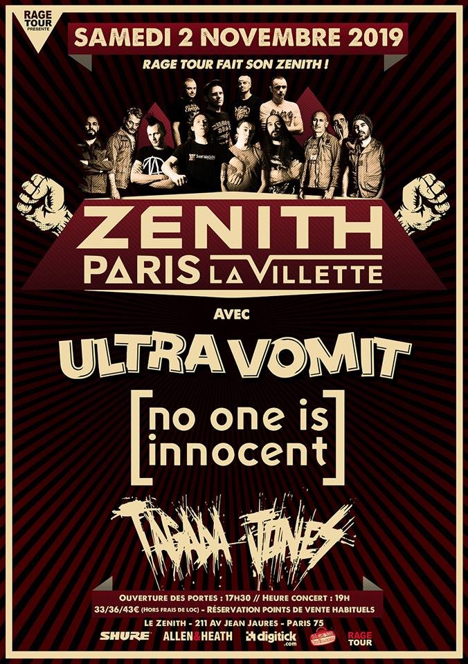 Interview promo No One Is Innocent, Tagada Jones, Ultra Vomit ! 