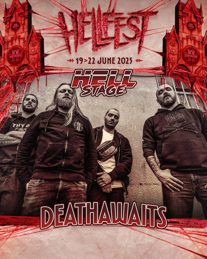 Interview du groupe Deathawaits lors du Hellfest 2025 