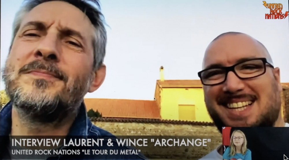Interview de Laurent et Wince du groupe ARCHANGE 