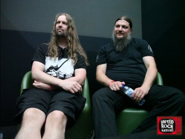 Vomitory, interview lors de leur passage au Hellfest 2019 