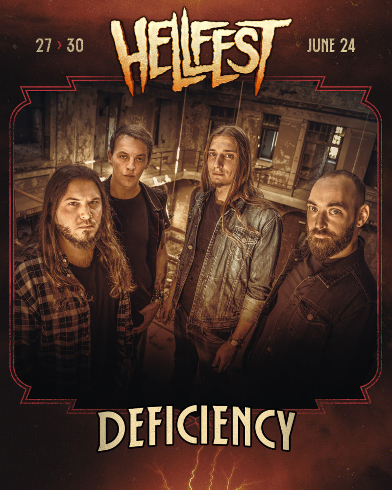 Interview du groupe Deficiency au Hellfest  