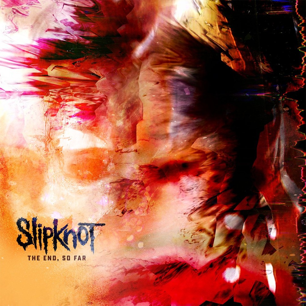 Maglietta Uomo Slipknot 'The End, So Far Tracklist' - T-Shirt Nera Regular, Girocollo, Merch Ufficiale Della Band