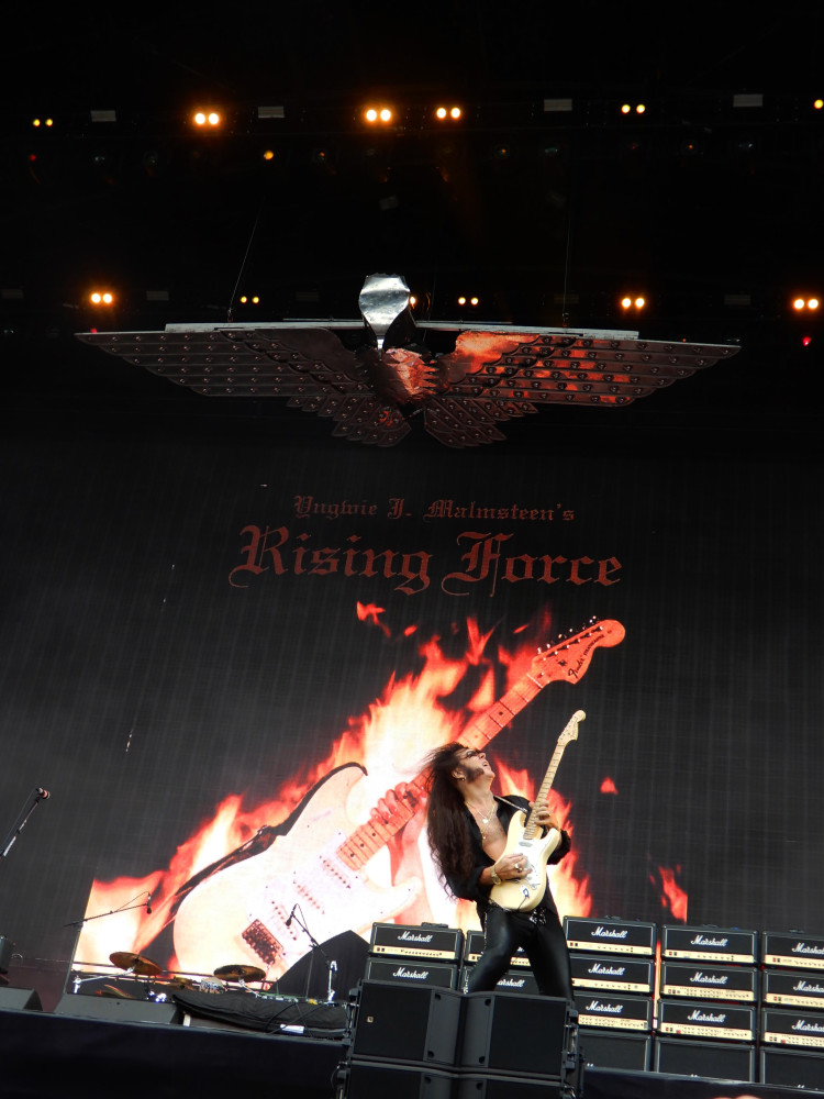 Interview de Yngwie Malmsteen au Hellfest 