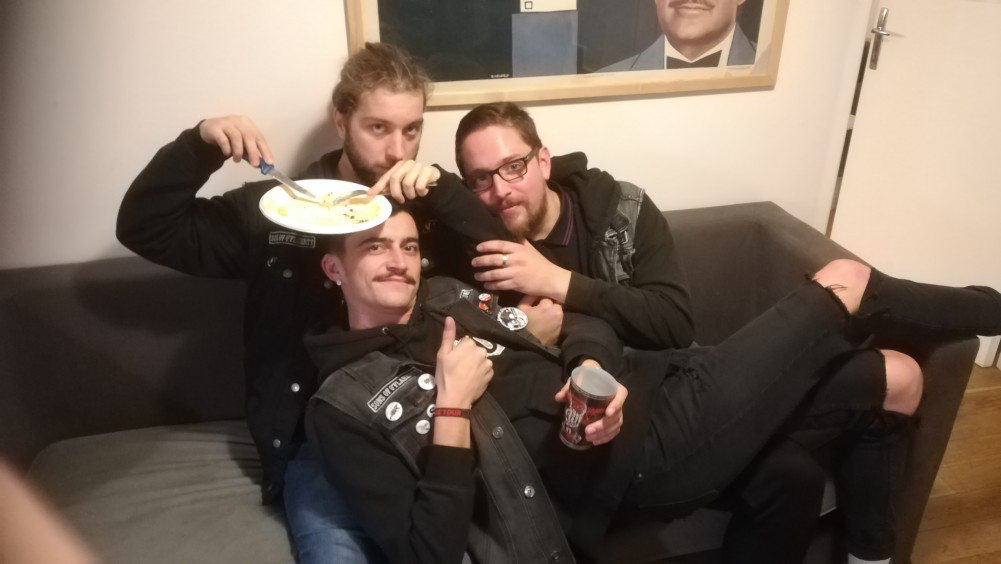 Interview de Sons Of O'Faherty avec Tibo, Théo et Jérémy au Trianon ! 