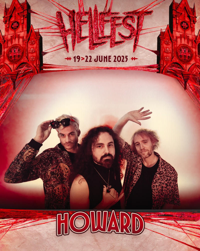 Interview du groupe Howard lors du Hellfest 2025 