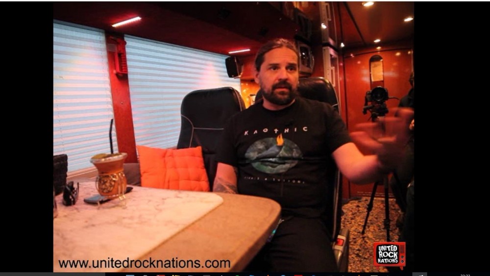 SEPULTURA, l'interview video d'Andreas Kisser (Machine Messiah Tour) 