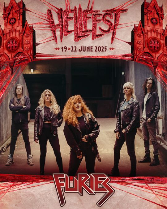 Interview du groupe Furies lors du Hellfest 2025 