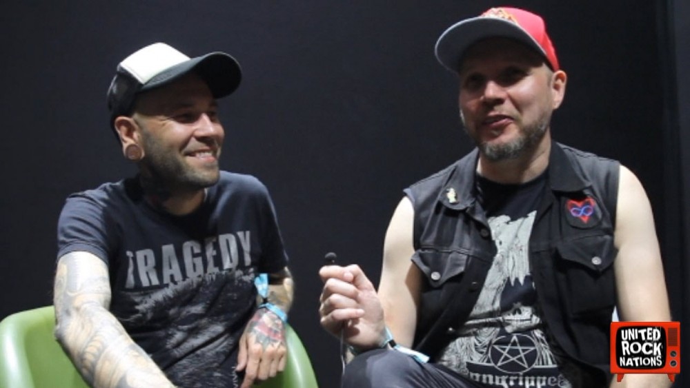  Interview de Keijo et Mika de ROTTEN SOUND au Hellfest 2018 