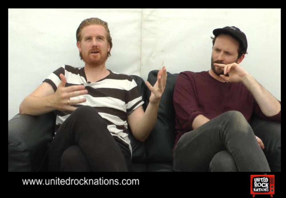 Lonely The Brave, l'interview du Download 2017 