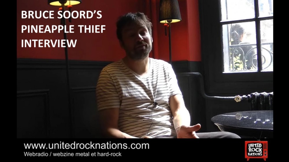 PINEAPPLE THIEF, interview vidéo ! 