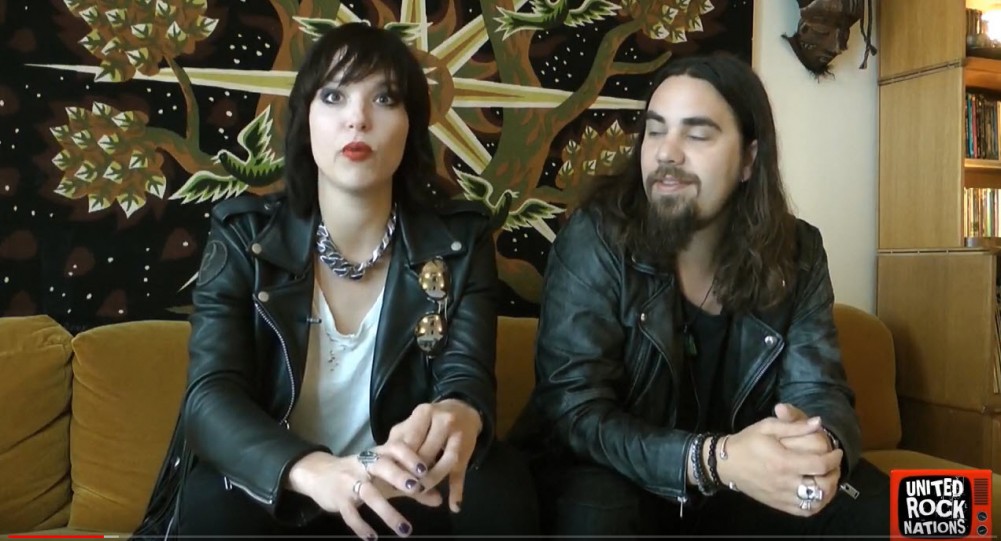 Interview de Lzzy Hale et Joe Hottinger de Halestorm 