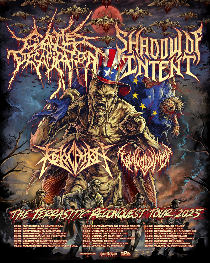 Cattle Decapitaion à la Rayonne (Lyon) le 5 Février 