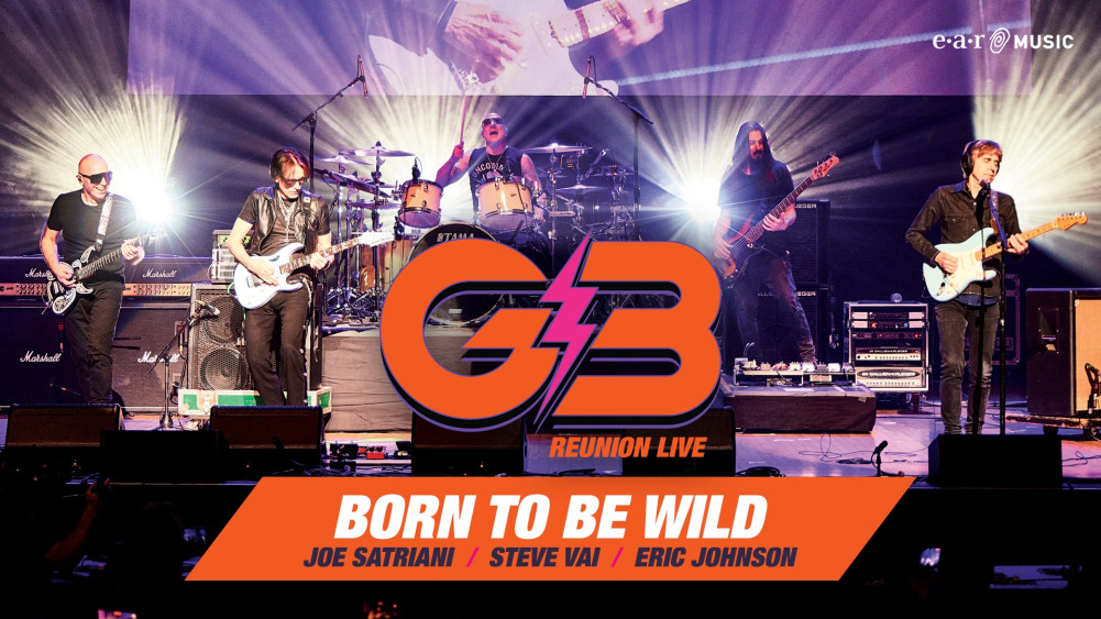 JOE SATRIANI, ERIC JOHNSON ET STEVE VAI PRÉSENTENT 'G3 : Born to Be Wild' 