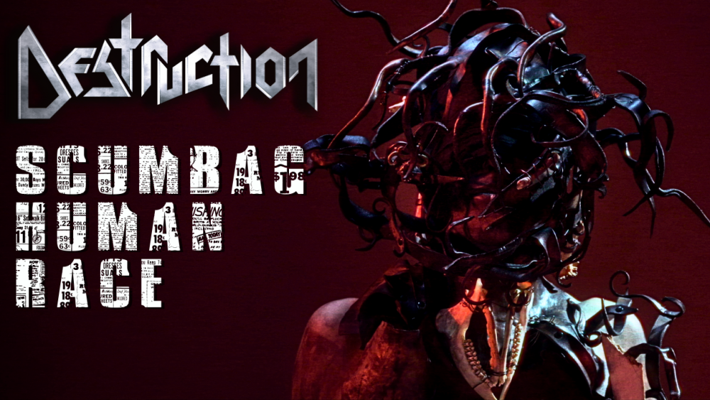 Les légendes du Thrash Metal DESTRUCTION dévoilent leur troisième single 'Scumbag Human Race' 