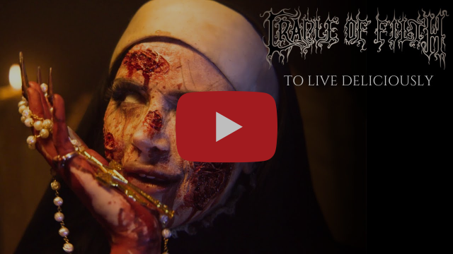 Cradle of Filth dévoile le clip satanique de 'To Live Deliciously' ! 