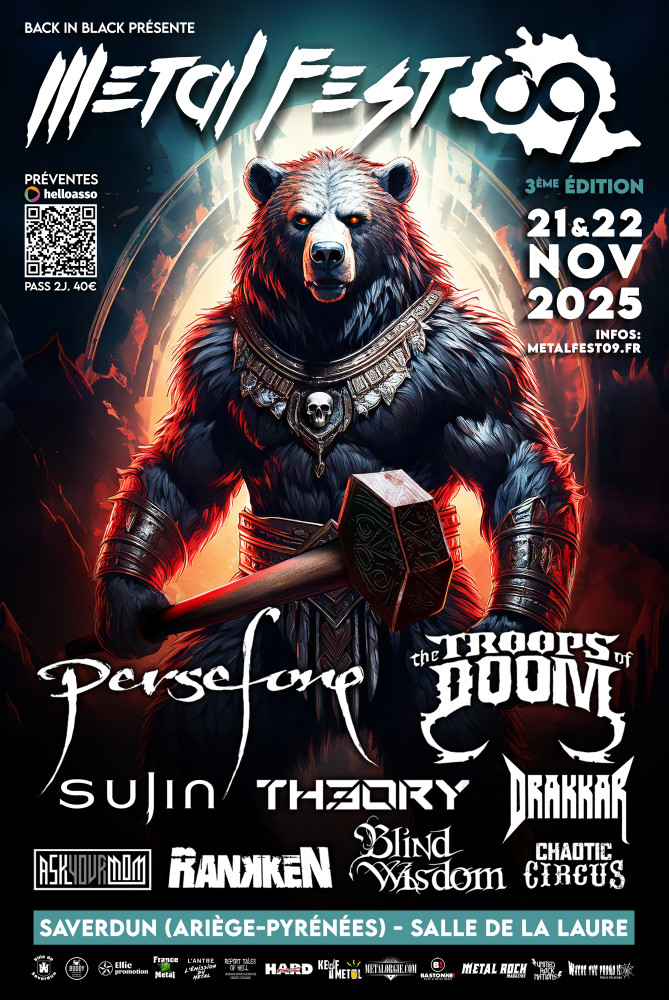 Metal Fest 09 : une programmation 2025 éclectique et explosive dévoilée ! 