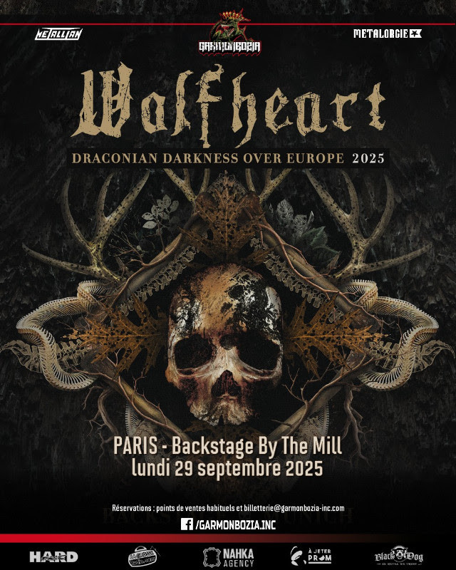 WOLFHEART - 29.09.2025 @ Paris // concert Garmonbozia 