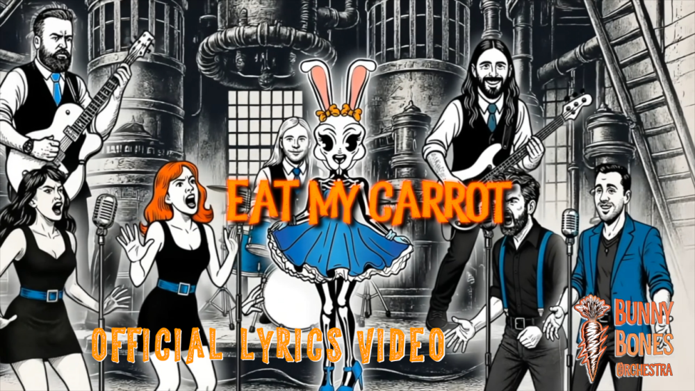 Bunny Bones Orchestra dévoile la lyrics vidéo explosive de 'Eat My Carrot' 