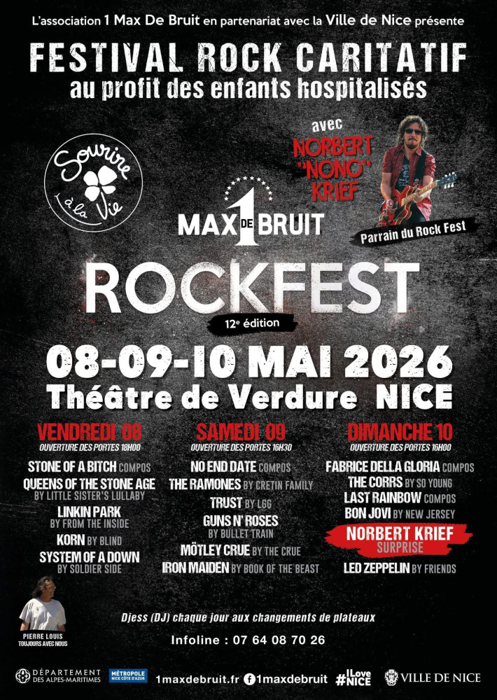 ROCKFEST : LE ROCK QUI FAIT UN MAX DE BRUIT ET DE BIEN 
