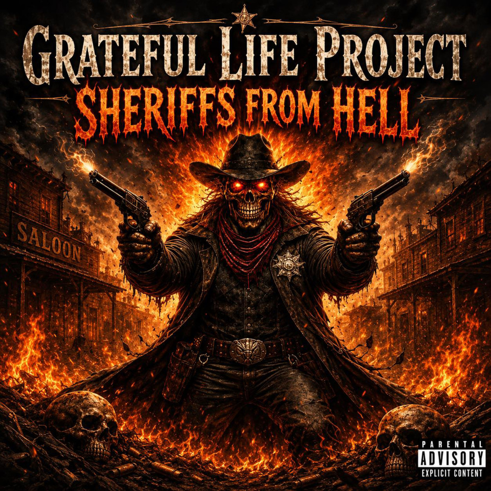 Des invités internationaux sur le nouveau single de Grateful Life Project, 'Sheriffs From Hell' 