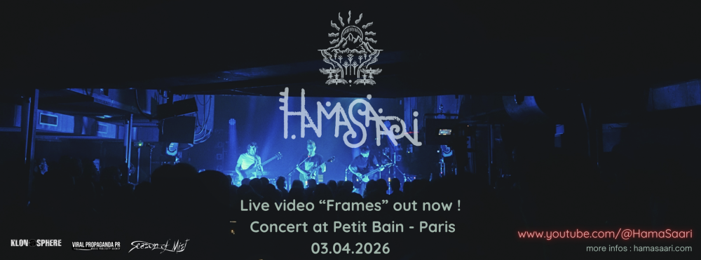 HamaSaari partage un extrait live puissant de son passage mémorable à Paris. 