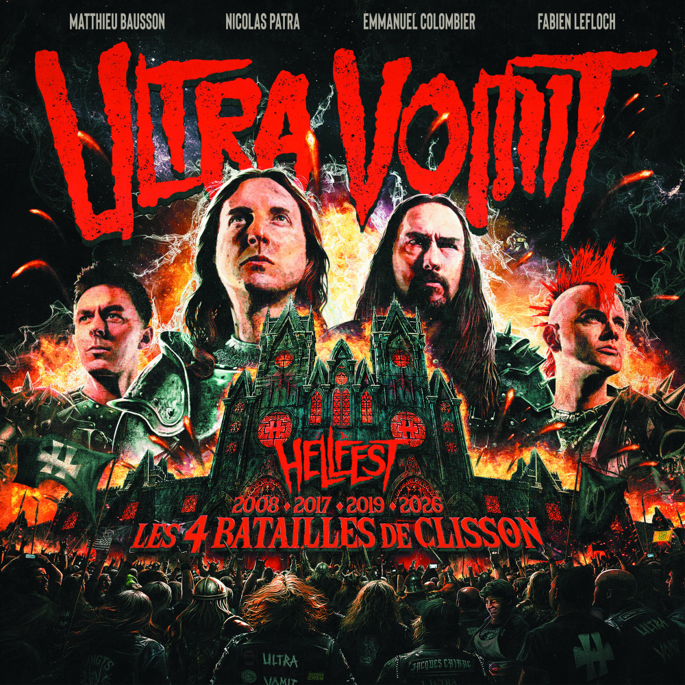 Ultra Vomit dévoile le second extrait de son album live 