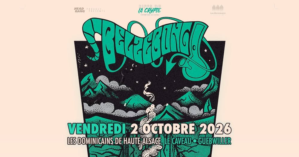 Belzebong en concert aux Dominicains - Guebwiller (68) 2/10/2026 