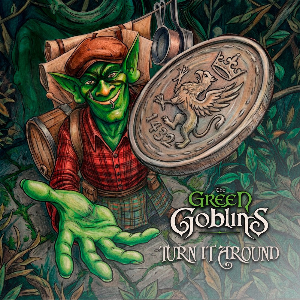 THE GREEN GOBLINS sort son nouveau single 'Turn It Around', extrait de son premier album studio 'The Green Goblins', sortie le 2 octobre 2026 