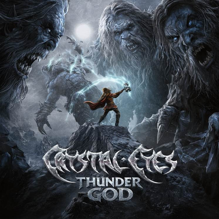 CRYSTAL EYES sort son nouveau single 'Metal Bound', extrait de son neuvième album studio 'Thunder God', sortie le 30 octobre 2026 