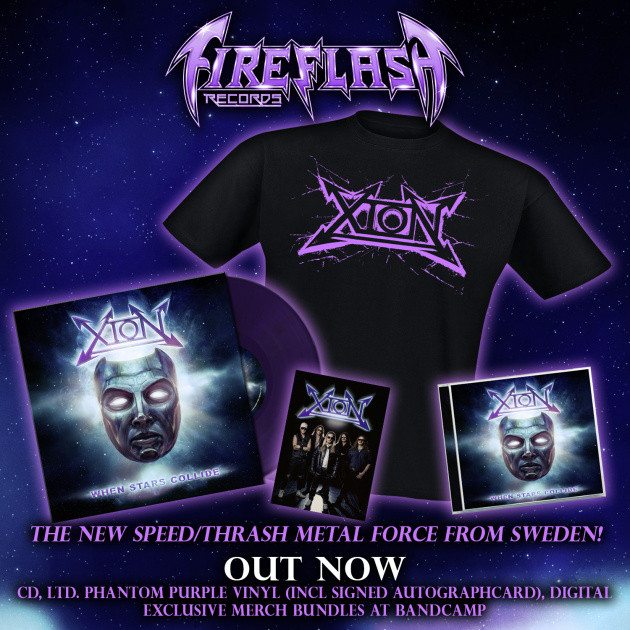 XION dévoile le clip de 'Burned Onto You', extrait de son nouvel album studio 'When Stars Collide' paru chez Fireflash Records 