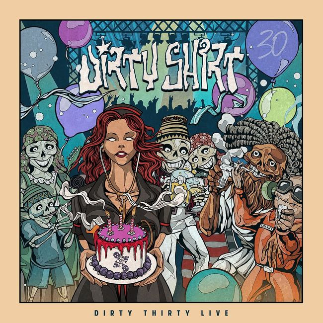 DIRTY SHIRT sort son best-of live 'Dirty Thirty Live', trente titres captés sur onze concerts, disponible aujourd'hui 