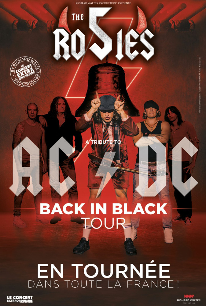 THE 5 ROSIES, le tribute à AC/DC, annonce sa tournée 2026 à partir du 12 octobre 