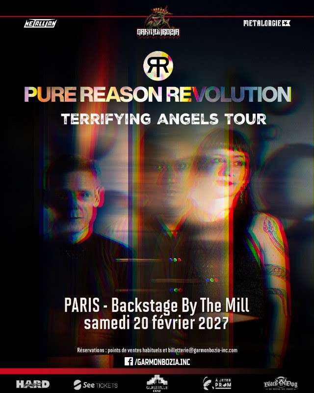 PURE REASON REVOLUTION , en concert à Paris (20.02.2027) // concert Garmonbozia 