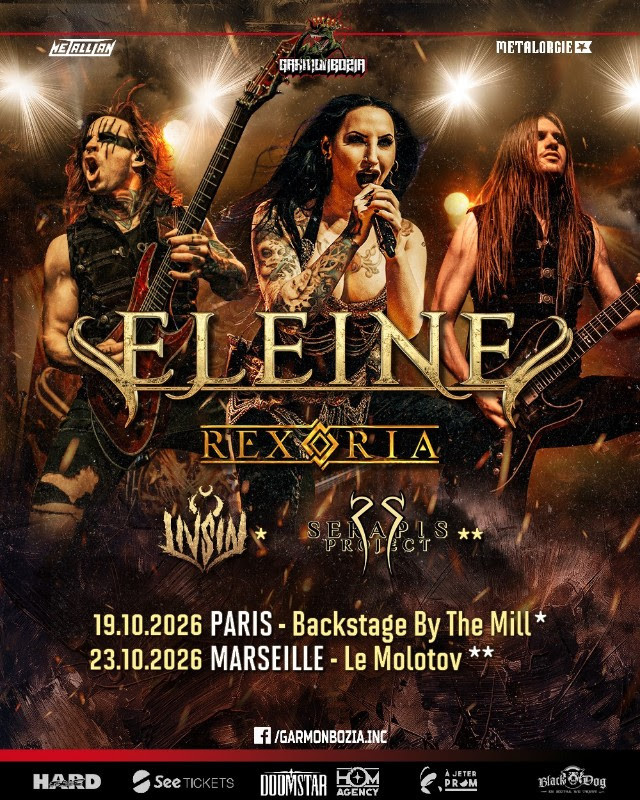 C'est imminent: ELEINE & guests @ Paris et Marseille // concerts Garmonbozia 