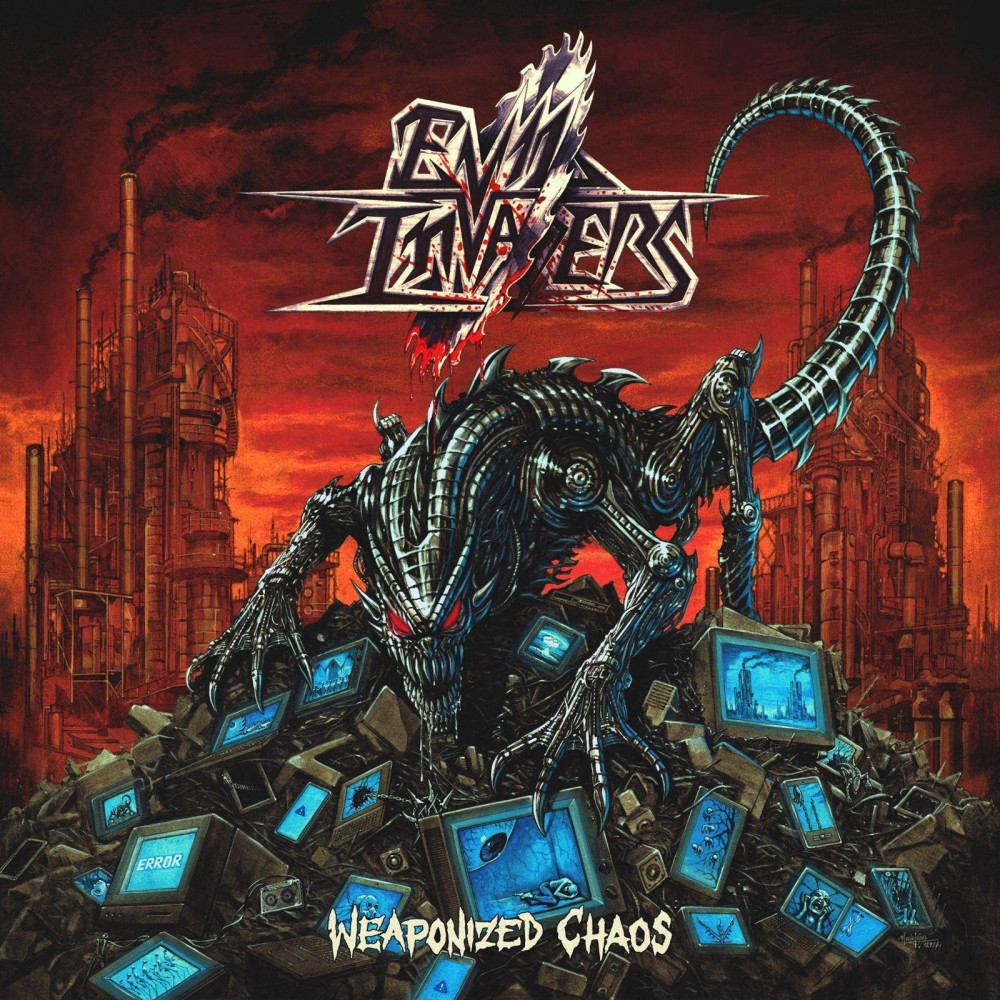 EVIL INVADERS sort son nouveau single 'D.S.S. (Death Strikes Suddenly)', extrait de son nouvel album studio 'Weaponized Chaos', sortie le 19 février 2027 