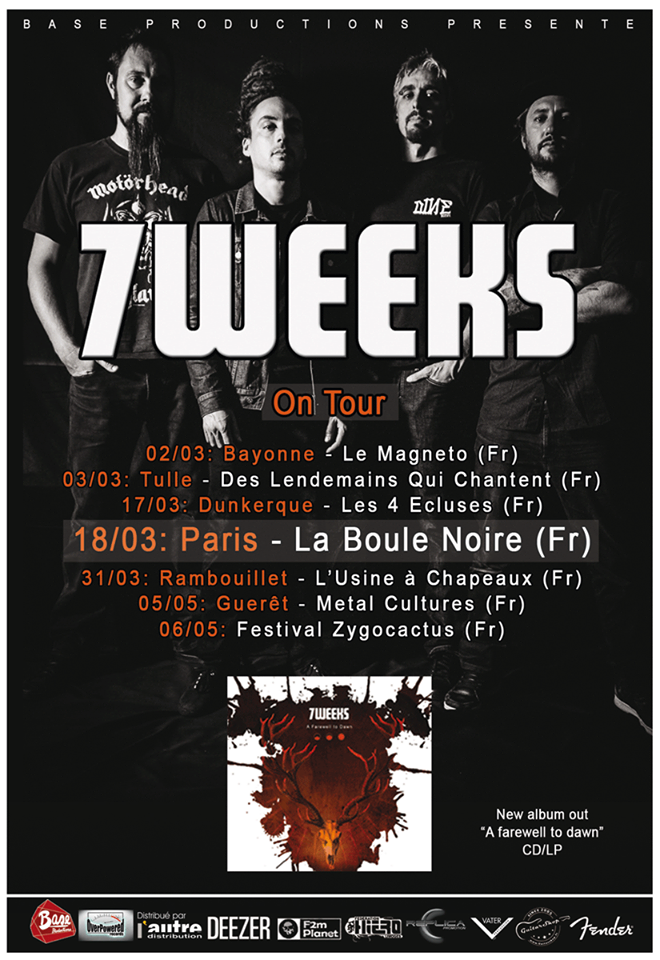 7WEEKS : En tournée! 