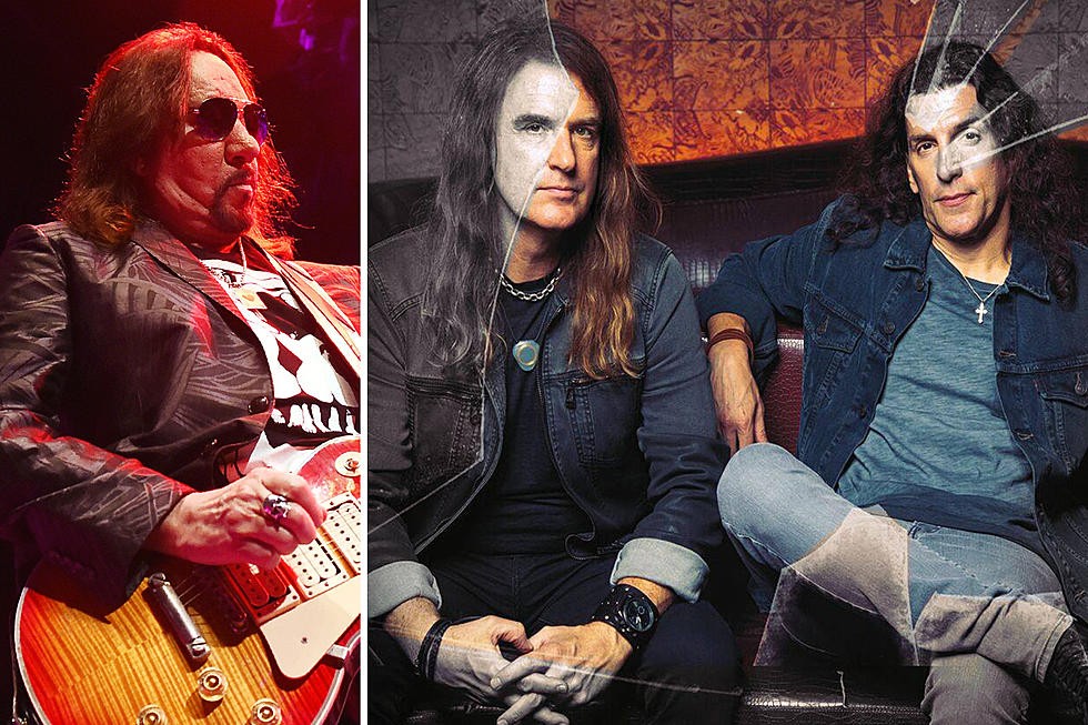 Ace Frehley en compagnie des bassistes de Megadeth et Anthrax! 