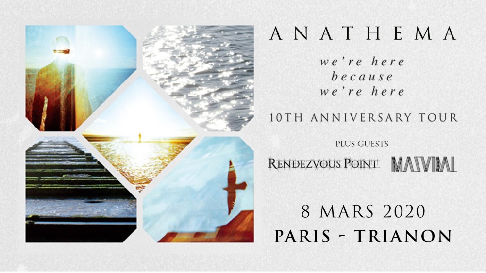 Anathema au Le Trianon le 8 mars 2020 