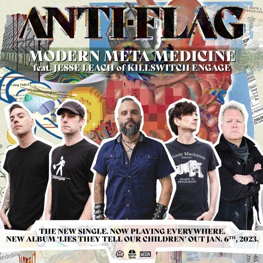ANTI FLAG : Nouvelle vidéo 'MODERN META MEDICINE' 