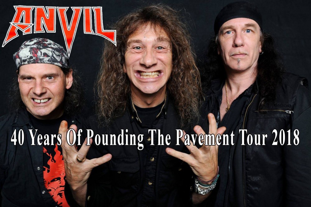 ANVIL : Concert le 27 février 2018 au Grillen, Colmar! 