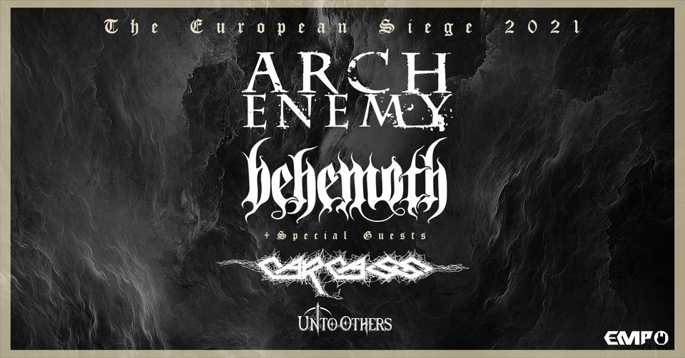 Arch Enemy, Behemoth! et Carcass au Zenith de Paris le 05/10/2021 