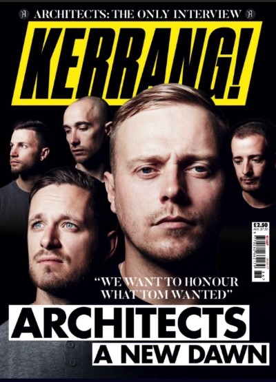 ARCHITECTS - en couv' de Kerrang ! Nouveau clip/titre inédit à découvrir ! 