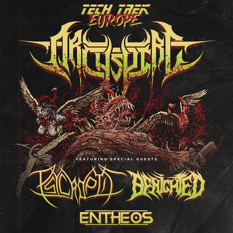 Archspire s'arrêtera à Paris avec Psycroptic, Benighted en Entheos pour le Tech Trek Europe Tour 