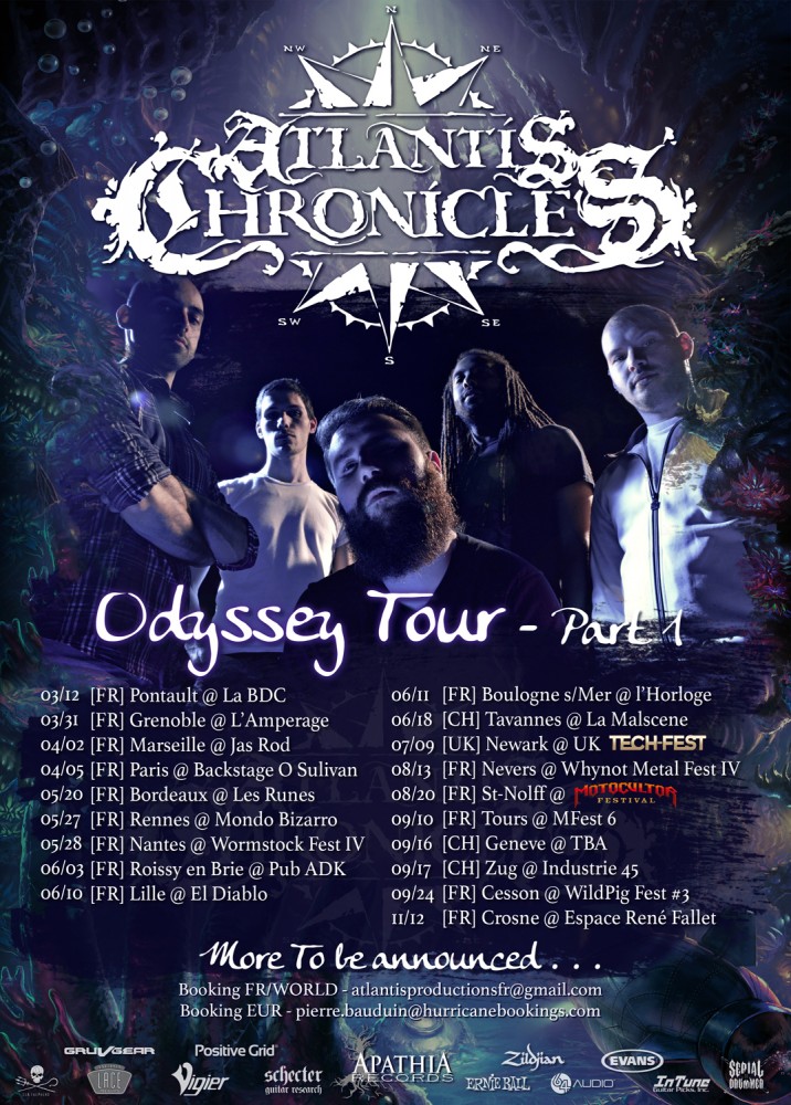 ATLANTIS CHRONICLES,  deux concerts prévu en été  