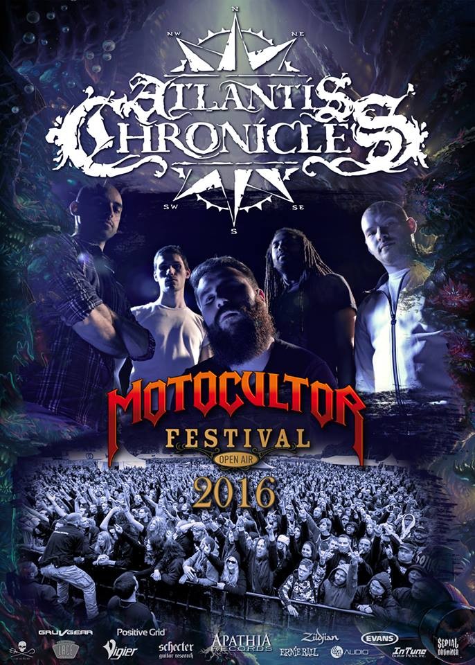 ATLANTIS CHRONICLES sera au Motocultor Festival cet été 